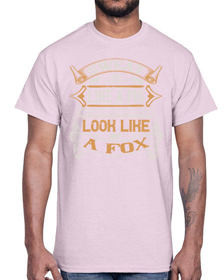 Sweat like a pig look like a fox Style 30#- pig- Cotton Tee