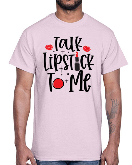 Talk Lipstick To Me Style 218#-makeup Cotton Tee