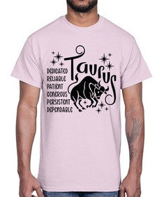 Taurus 486#- taurus- Cotton Tee