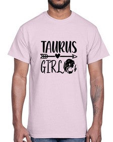 Taurus girl 498#- taurus- Cotton Tee