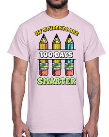 Teacher My Students Are one hundred 922#- one hundred days- Cotton Tee