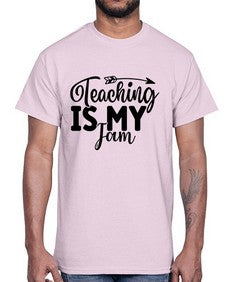 Teaching Is My Jam 1481#- teacher- Cotton Tee