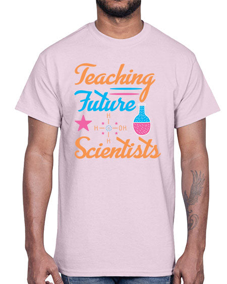 TeachingfuturescientistsScience tshirt design Sciencetshirtdesign 23#- general science- Cotton Tee