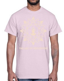The Art of Meditation 543#- yoga- Cotton Tee