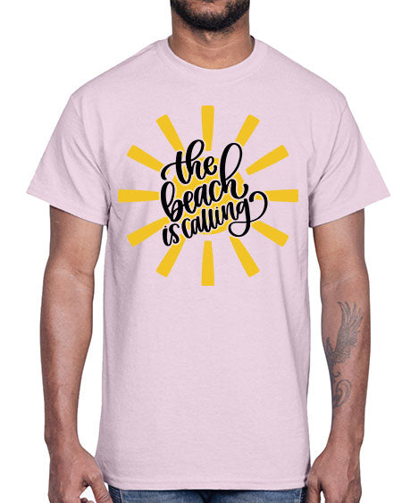 The Beachy Is Calling Style 10#- summer- Cotton Tee