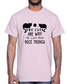 The Cats Style 118#- cats- Cotton Tee