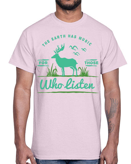 The Earth Has Music 15#- nature- Cotton Tee