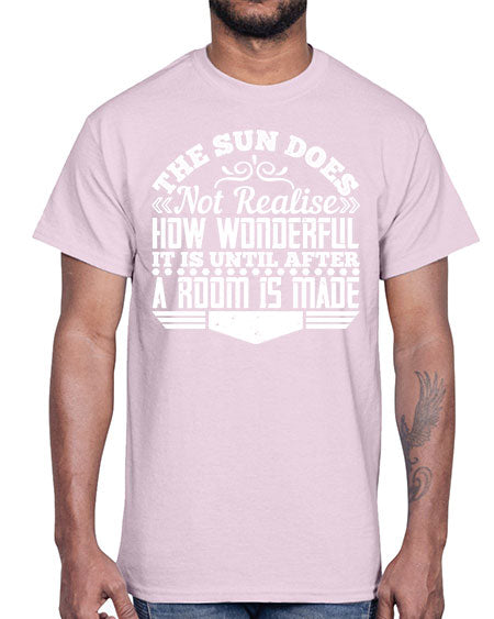 The Sun does not realise how wonderful it is until after a room is made Style 435#- architect- Cotton Tee