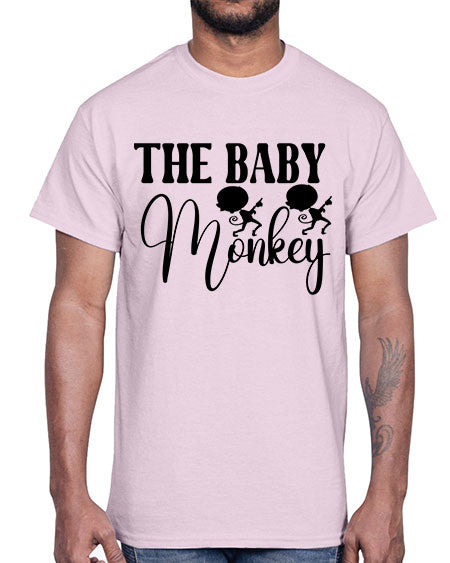 The baby monkey - monkey- Cotton Tee