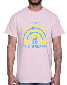 The best computer technician in the galaxy 13#- computer- Cotton Tee