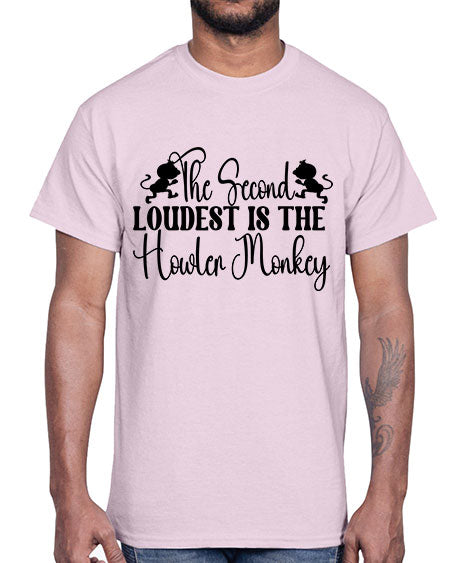 The second loudest is the - monkey- Cotton Tee