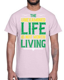 The unexamined life is not worth living Style 15#- Self awareness- Cotton Tee