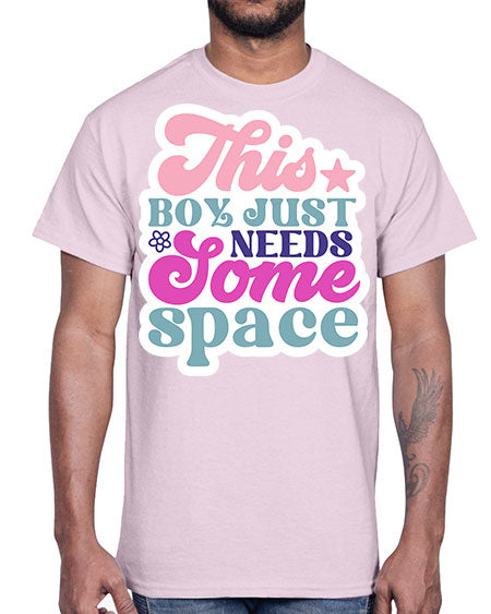 This boy just needs some space 6#- space- Cotton Tee