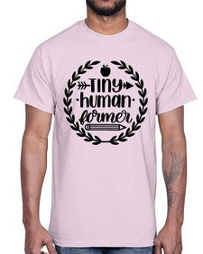 Tiny Human Former Style 1570#- teacher- Cotton Tee