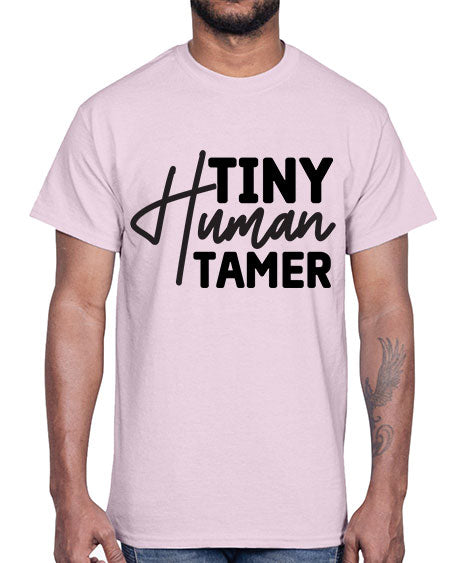 Tiny Human Tamer 466#- kids- Cotton Tee