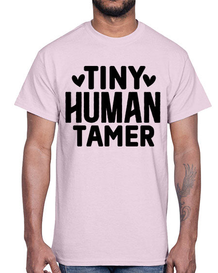 Tiny Human Tamer 468#- kids- Cotton Tee