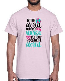 To The World You Style Style 1577#- nurse- Cotton Tee