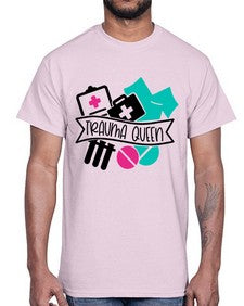 Trauma Queen Style Style 1584#- nurse- Cotton Tee