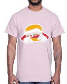 Try me 257#- cartoon food- Cotton Tee