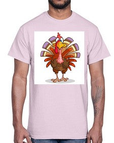 Turkey 258#- cartoon animals- Cotton Tee