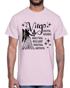 Virgo 527#- virgo- Cotton Tee