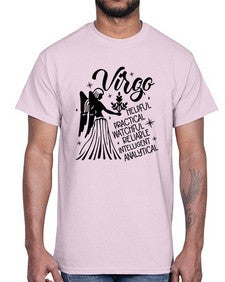 Virgo 533#- virgo- Cotton Tee