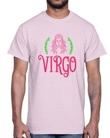 Virgo 534#- virgo- Cotton Tee