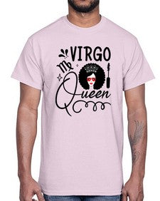 Virgo queen 541#- virgo- Cotton Tee