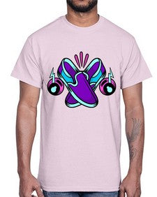 Walk the talk 261#- cartoon general- Cotton Tee
