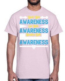 Walk with awareness Eat with awareness Breathe with awareness Style 9#- Self awareness- Cotton Tee