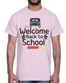 Welcome Back to School 996#- last day of school- Cotton Tee