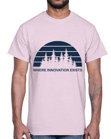 Where Innovation Exist 3#- internet- Cotton Tee