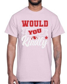 Would you kindly 55#- video games- Cotton Tee
