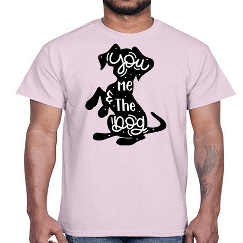 You Me The Dogs Style 4#- dogs- Cotton Tee