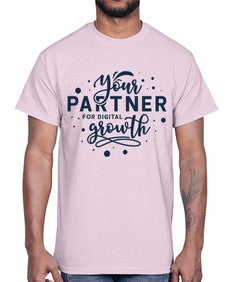 Your Partner for Digital Growth 1#- internet- Cotton Tee