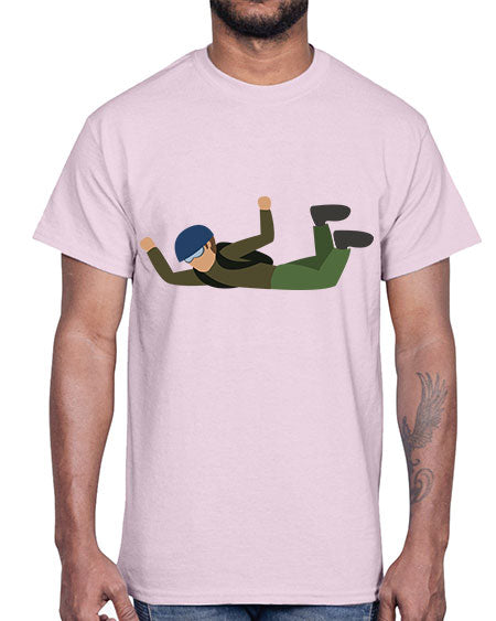 all in one 04#- parachute- Cotton Tee