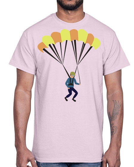 all in one 08#- parachute- Cotton Tee
