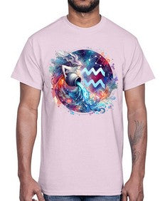 aquarius 90#- aquarius- Cotton Tee