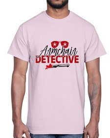 armchair detective 238#- true crime- Cotton Tee
