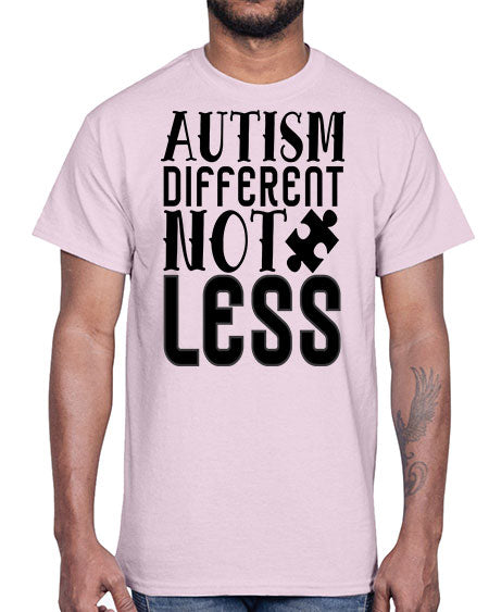 autism different not less 5214#- autism- Cotton Tee