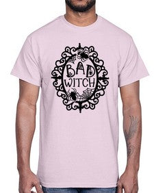 bad witch 52#- witch- Cotton Tee