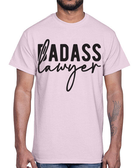badass lawyer 585#- lawyer- Cotton Tee