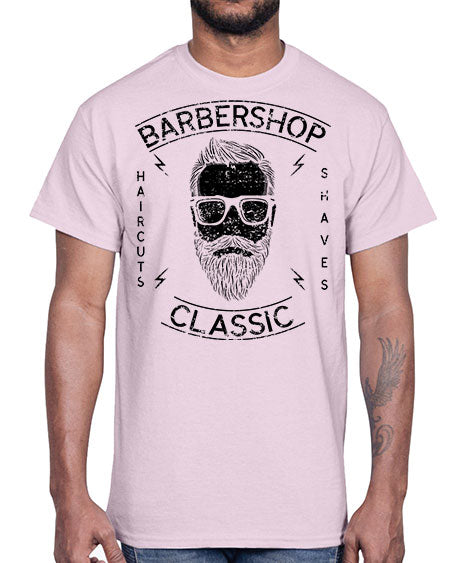 barber shop classic588#- barber- Cotton Tee