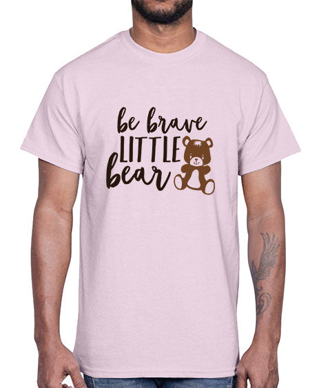 be brave little bear png 29#- bears - animals- Cotton Tee