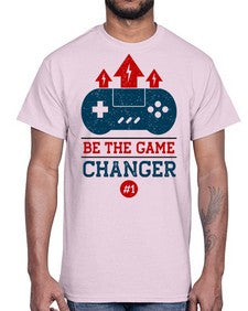 be the game changer 62#- video games- Cotton Tee