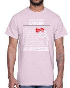 cancer 175#- cancer- Cotton Tee