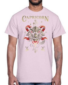 capricorn 15#- capricorn- Cotton Tee