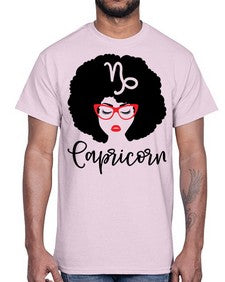 capricorn 199#- capricorn- Cotton Tee