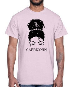 capricorn 204#- capricorn- Cotton Tee