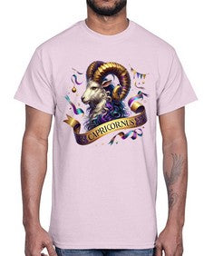 capricorn 209#- capricorn- Cotton Tee